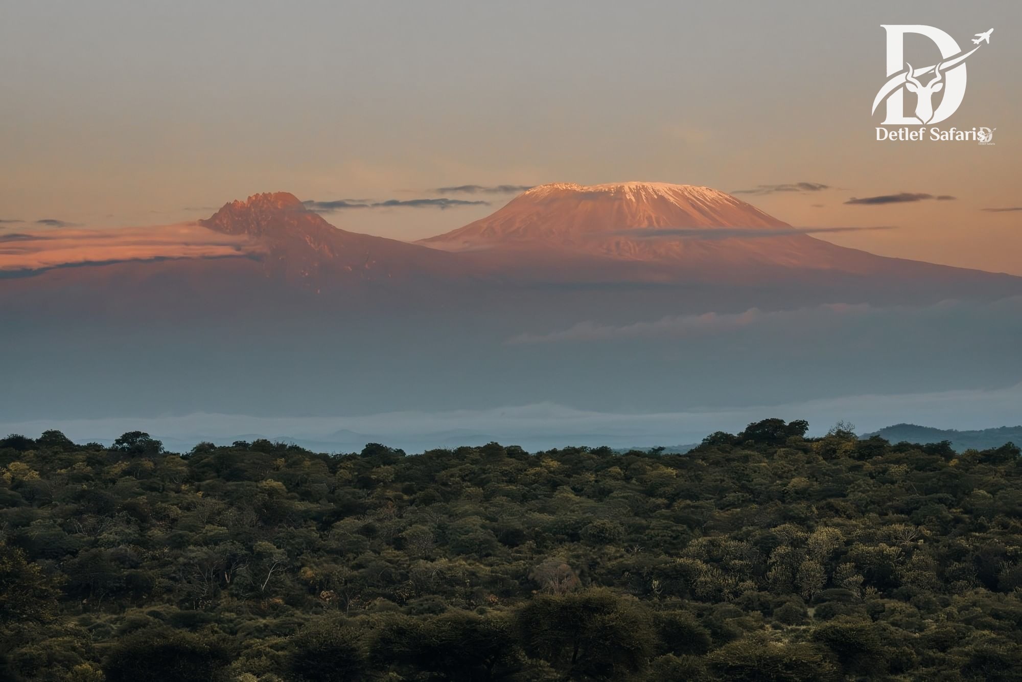 Scenic landscape near Tsavo National Park, Kenya