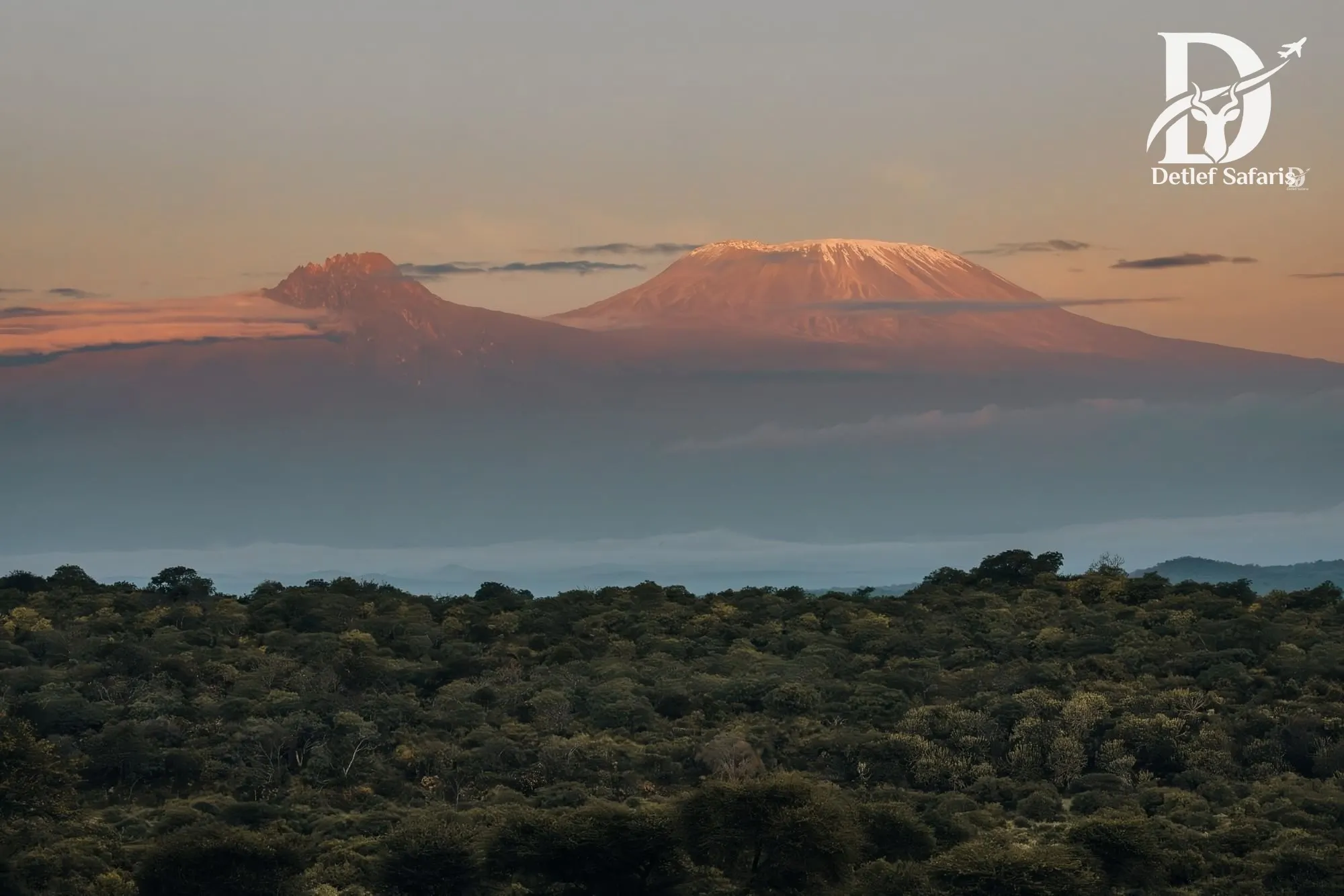 Scenic landscape near Tsavo National Park, Kenya